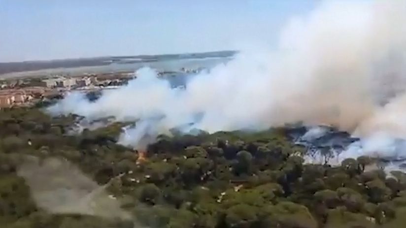 Video: Portugalsko a Španělsko bojují s extrémními teplotami a lesními požáry